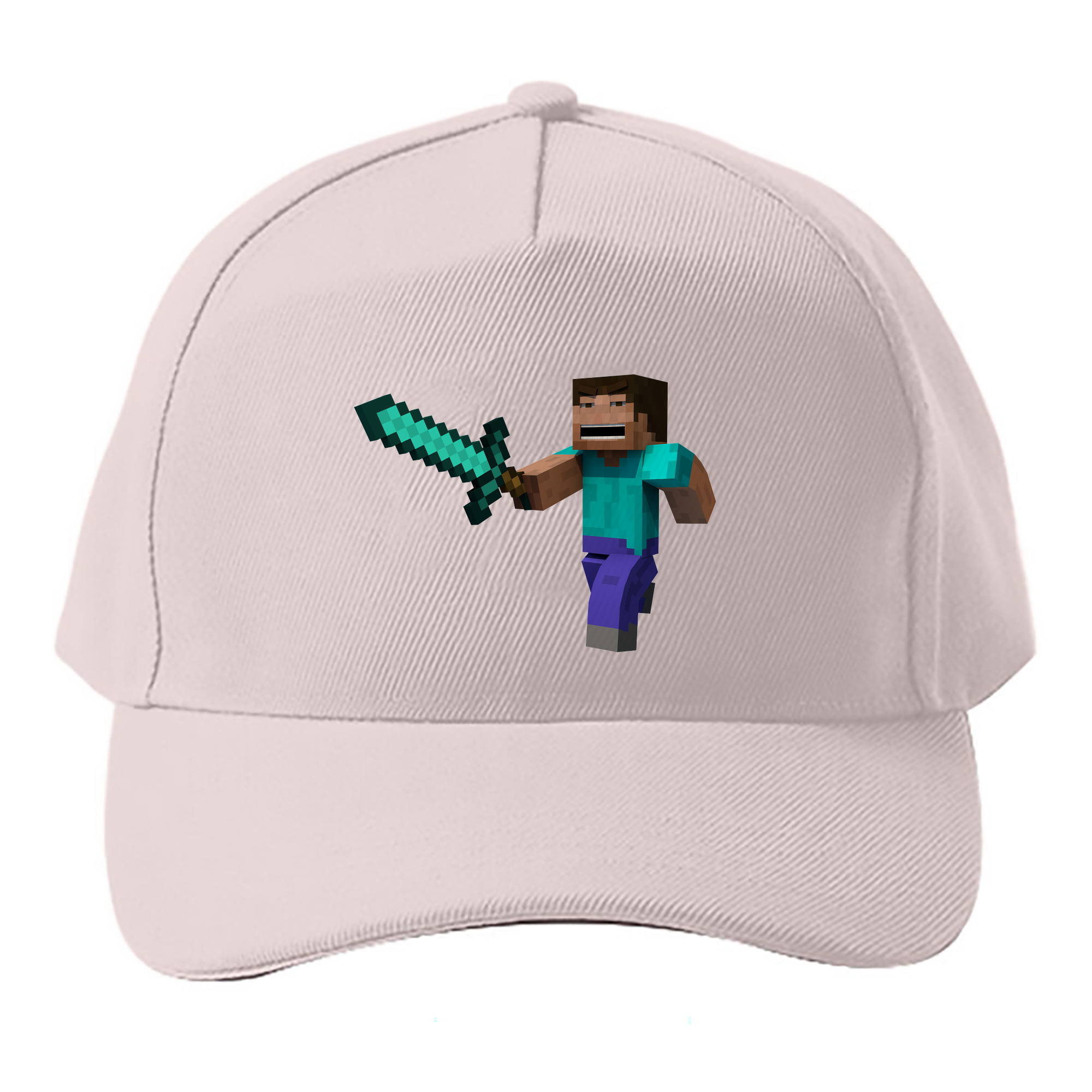 （画像用） マインクラフト ブロックの世界 Minecraft MC Block world ベースボールキャップ 綿100％ 男女兼用 帽子 スポーツ